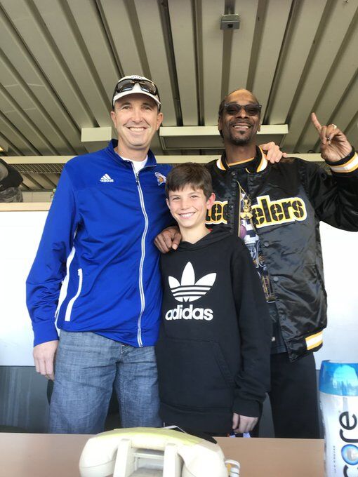 Brent Brennan and Snoop Dogg